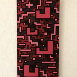 「胎児」　H約910ｍｍW約410㎜H約30㎜