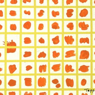 「Parallel world1」　アクリル絵の具　M8canvas H273㎜×W455㎜