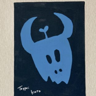 「生と死」　アクリル　F4号　H333ｍｍ×W242ｍｍ