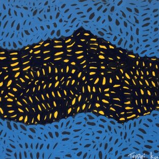 「山」　アクリル